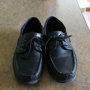 Men's safe t step comfort tie up shoes 9 5